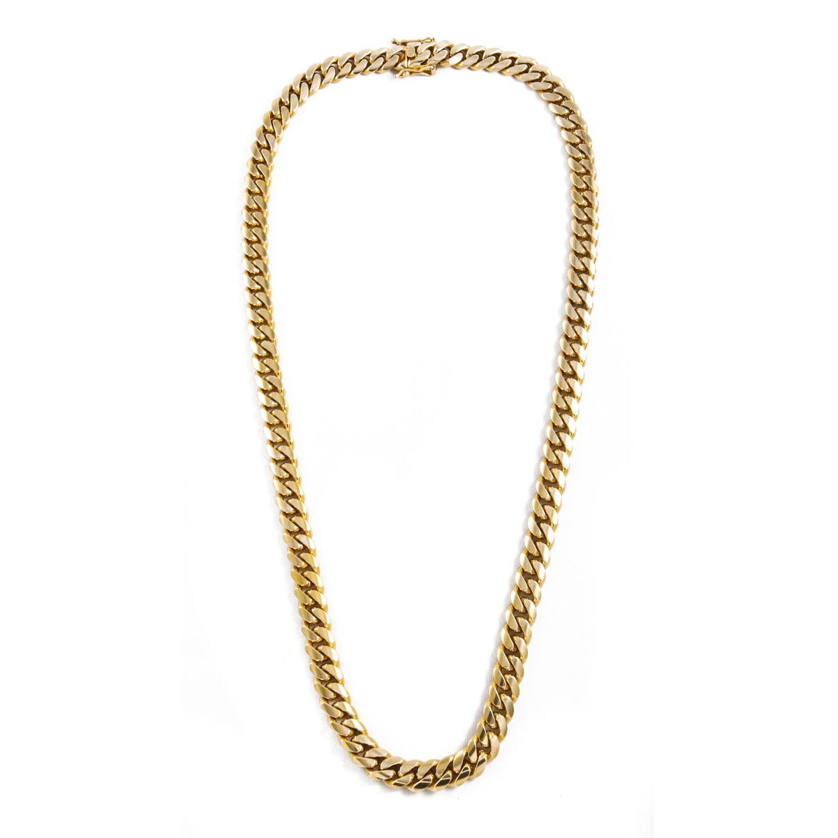 14k gold cuban link shop chain 26 inch