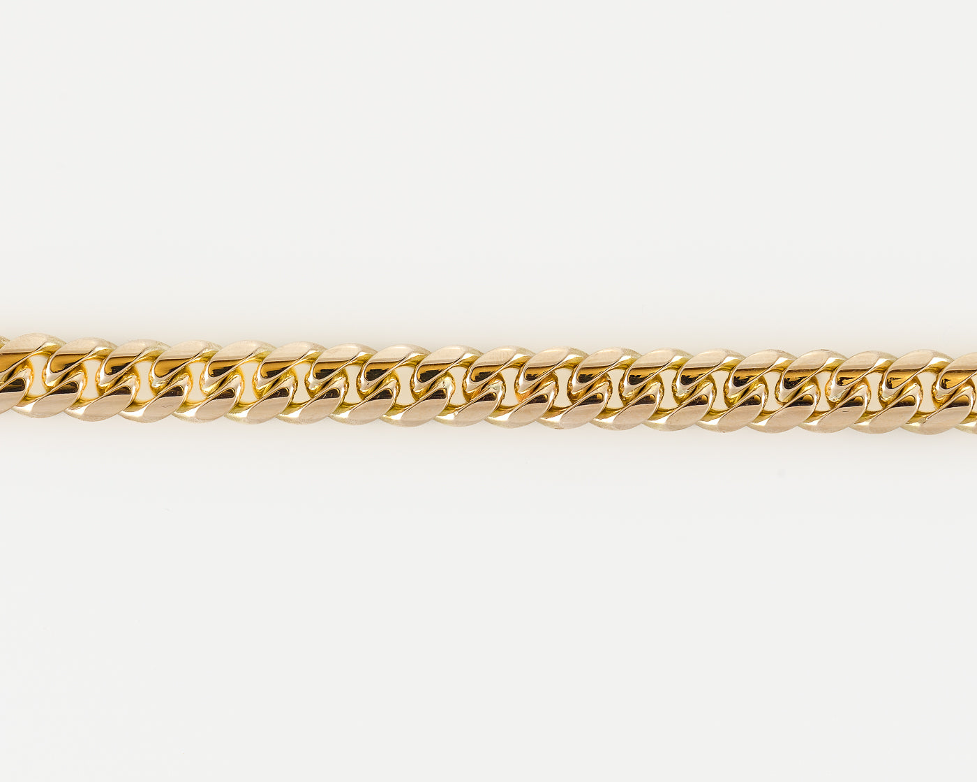 14k Yellow Gold Miami Cuban Link Bracelet 8 ½" 9.2mm