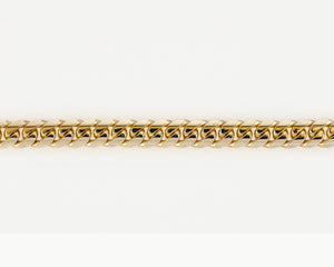 14k Yellow Gold Miami Cuban Link Bracelet 9" 10mm