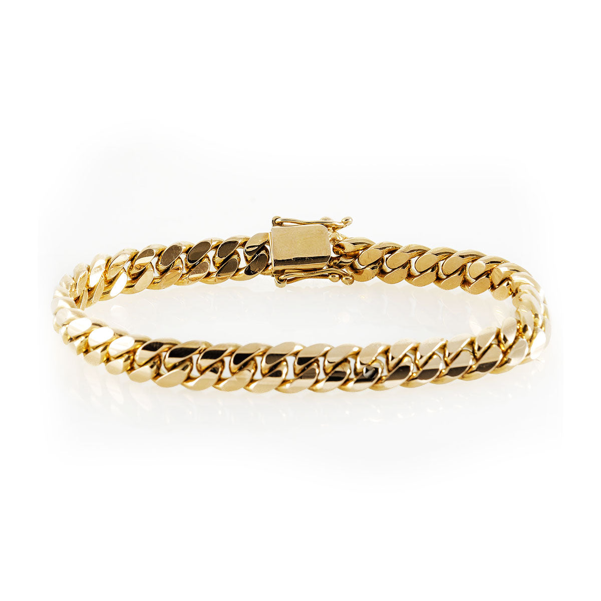 12mm GOLD Miami Cuban Chain Bracelet – SpicyIce