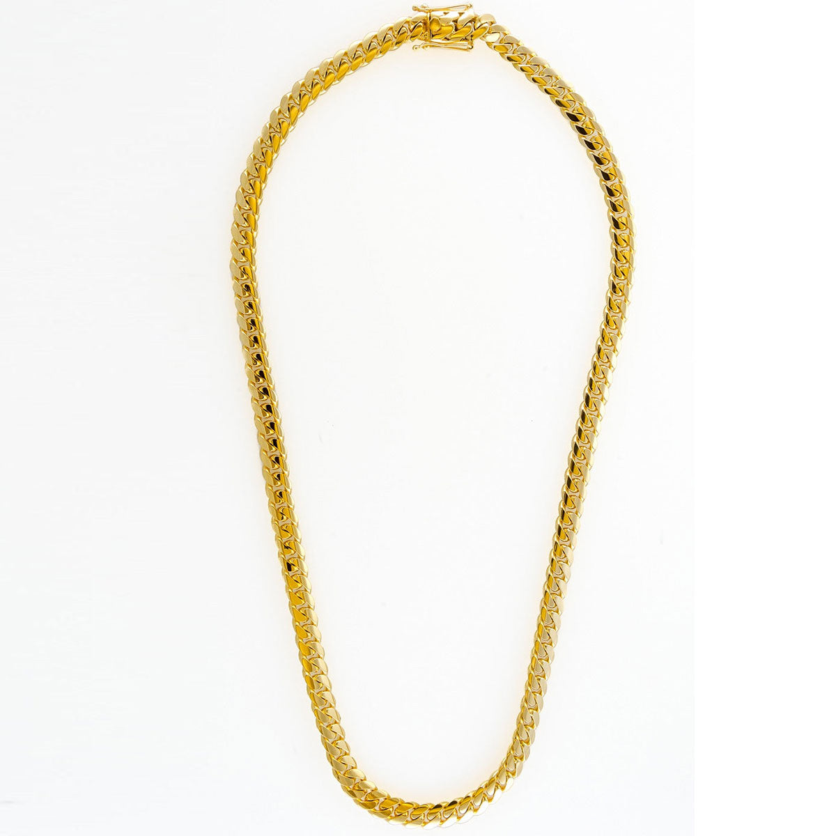 3.8(19*25.3)mm Factory Direct Selling Aluminum Chain Gold Plated