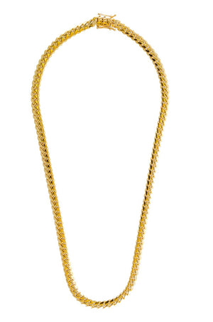 14k Yellow Gold Miami Cuban Link Chain 26" 8.2mm