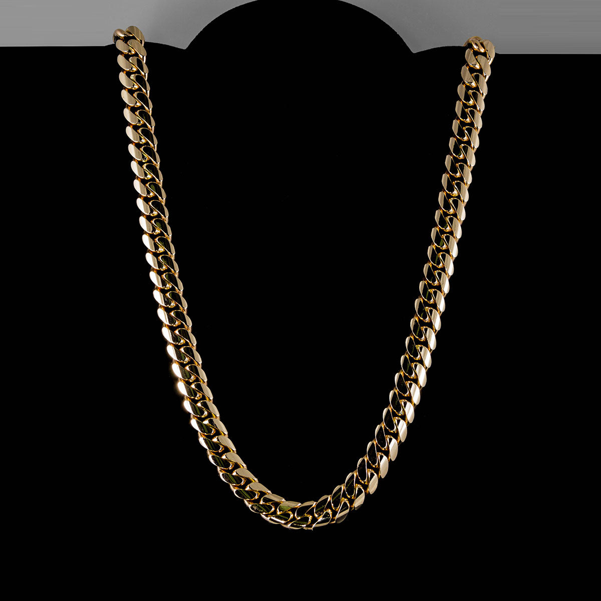14k Yellow Gold Miami Cuban Link Chain 27