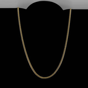 14k Yellow Gold Miami Cuban Link Chain 24" 3.6mm