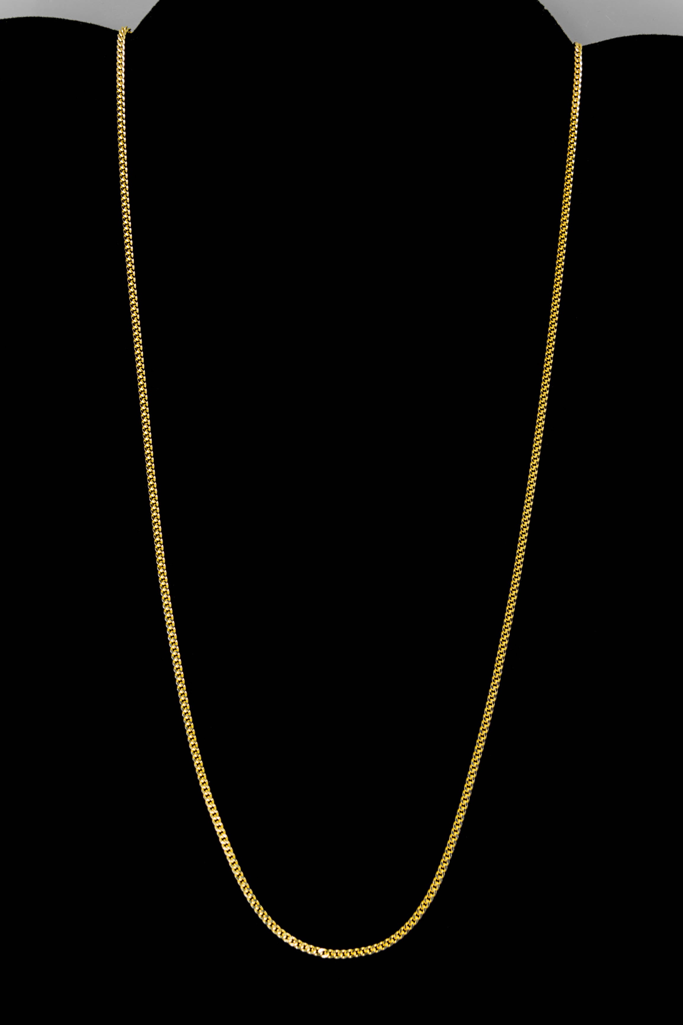 14k Yellow Gold Miami Cuban Link Chain 20 ½" 1.7mm