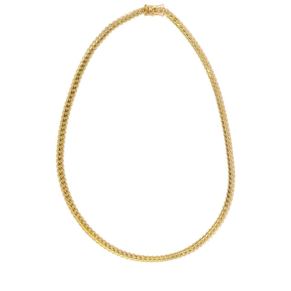 14k Yellow Gold Miami Cuban Link Chain 26" 6.9mm
