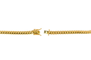 14k Yellow Gold Miami Cuban Link Chain 26" 8.2mm