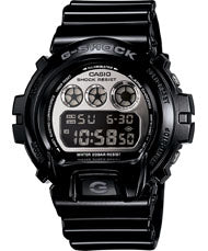 G-Shock Men's Mirror Metallic Black Resin Strap Watch DW6900NB-1
