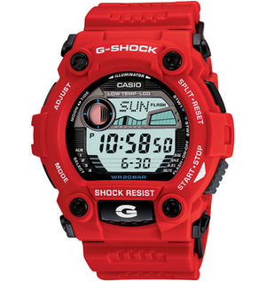 G-Shock Men's Red Resin Strap Watch G7900A-4