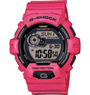 G-Shock Men's Digital Pink Resin Strap Watch 55mm GLS8900-4
