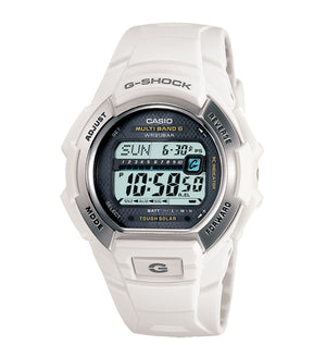 Casio Men's GWM850-7 G-Shock Solar atomic White Watch